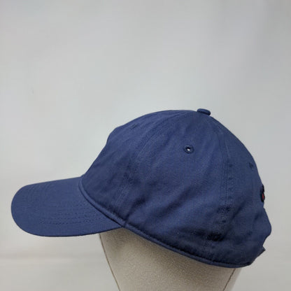 Champion Slideback Hat Blue OSFA Adjustable Embroidered Vented Holes 6 Panel