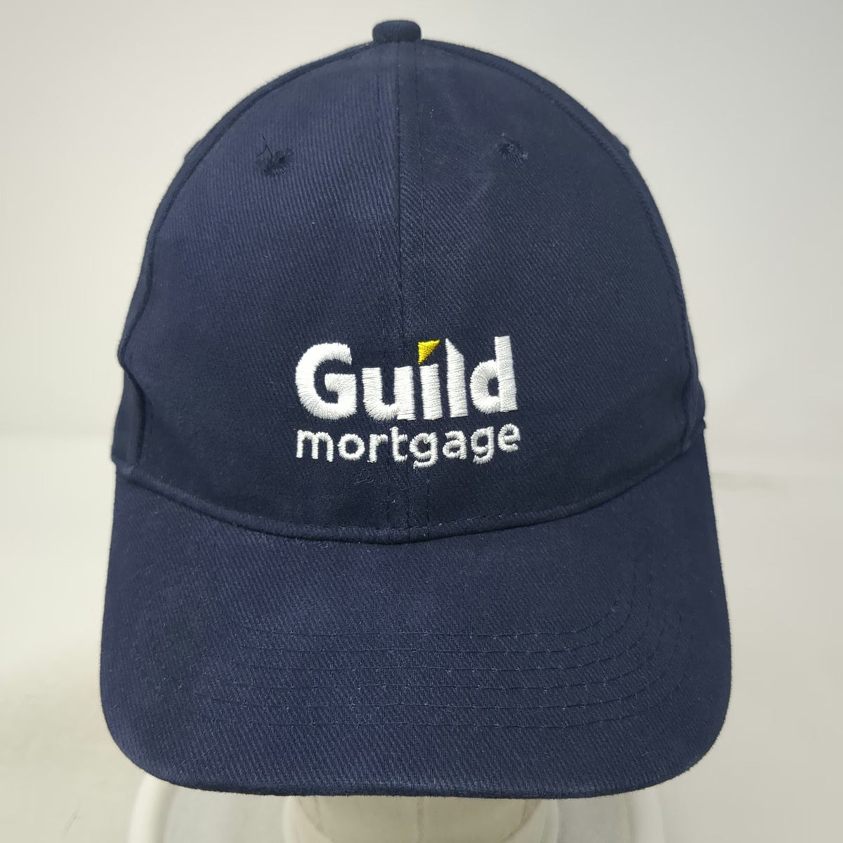 Guild Mortgage Logo Blue One Size Baseball Cap Hat Adjustable Strapback Cotton