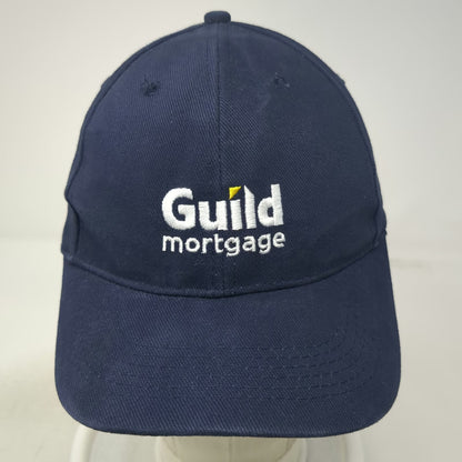 Guild Mortgage Logo Blue One Size Baseball Cap Hat Adjustable Strapback Cotton