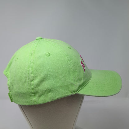 EST Aruba One Happy Island Baseball Cap Green One Size Strapback Hat Cotton