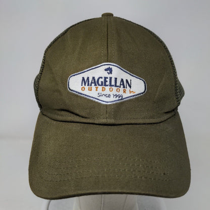 Magellan Outdoors Snapback Mesh Back Trucker Hat Green One Size