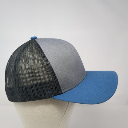 Pacific Headwear Snapback Trucker Hat Multicolor One Size Adjustable Mesh Back