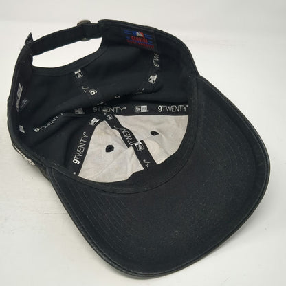 Chicago White Sox MLB New Era Baseball Cap Black One Size Adjustable Strap Hat