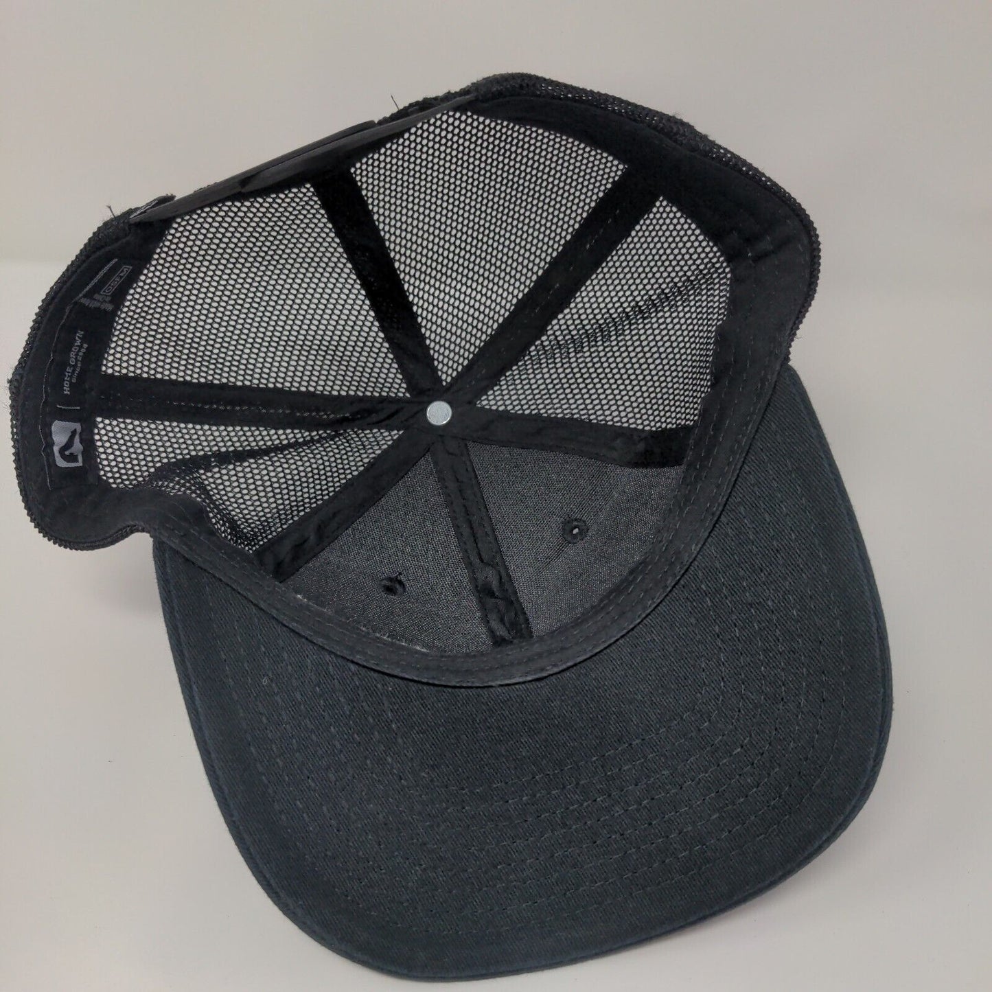Winter Wildlands Alliance Snapback Trucker Hat Black OSFM Mesh Back