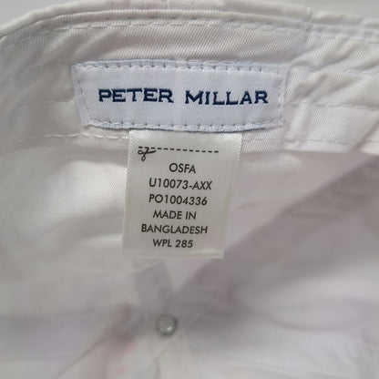 Peter Millar USGA Member 126th U.S. Open Golf Baseball Cap Hat White One Size