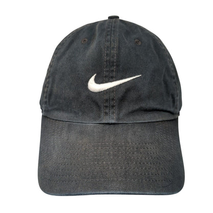 Nike Slideback Hat Black One Size Adjustable Embroidered Swoosh Heritage86