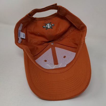 The YMCA Baseball 2019 Strapback Hat Orange One Size Embroidered 6 Panel