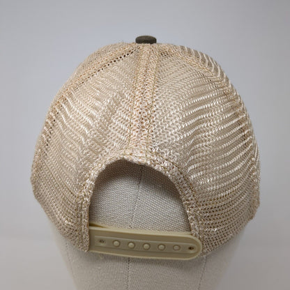 Louise Snapback Trucker Hat Multicolor OS Adjustable Mesh Back Distressed YPO