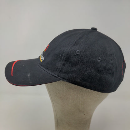 Gordon Food Service Men's Strapback Hat Black Adjustable Embroidered Logo