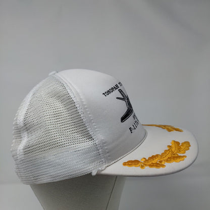 Tonopah Test Range Rope Trucker Hat White OSFA Home of F-117A Stealth