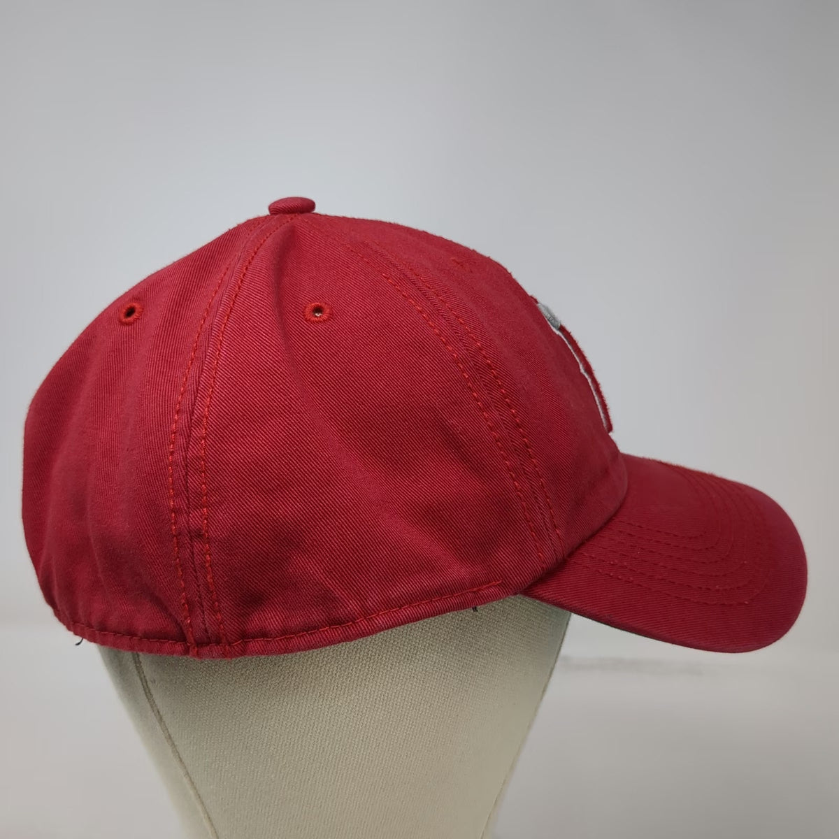 Los Angeles Angels MLB '47 Baseball Cap Red XL Green Underbrim Franchise Hat