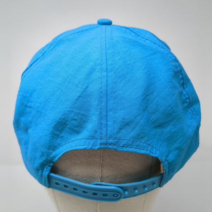 Barbados WI Snapback Hat Blue One Size Adjustable Lightweight Triangle Headwear