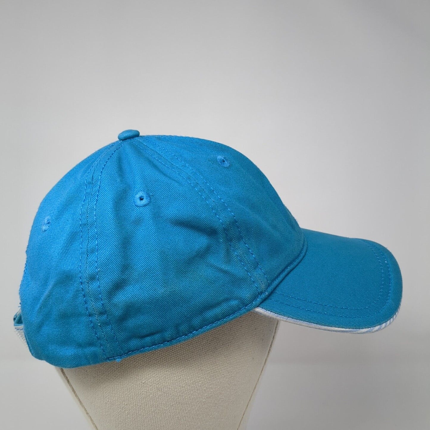 USPA Strapback Baseball Cap Blue One Size Adjustable Embroidered US Polo Assn.