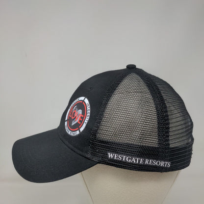 Love Passion Integrity Work Ethic Trucker Hat Black OS Mesh Back Cap America