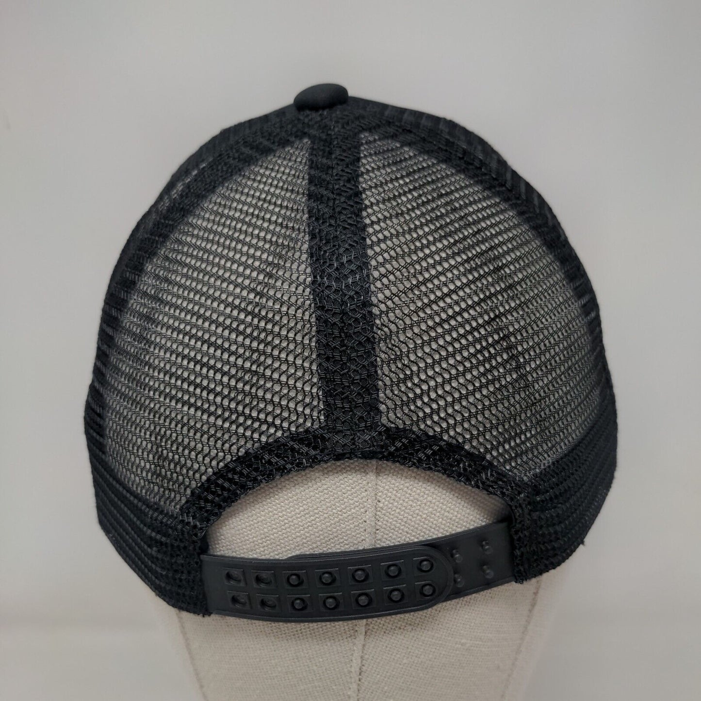Borracho Pero Buen Muchacho Snapback Trucker Hat Black One Size Mesh Back