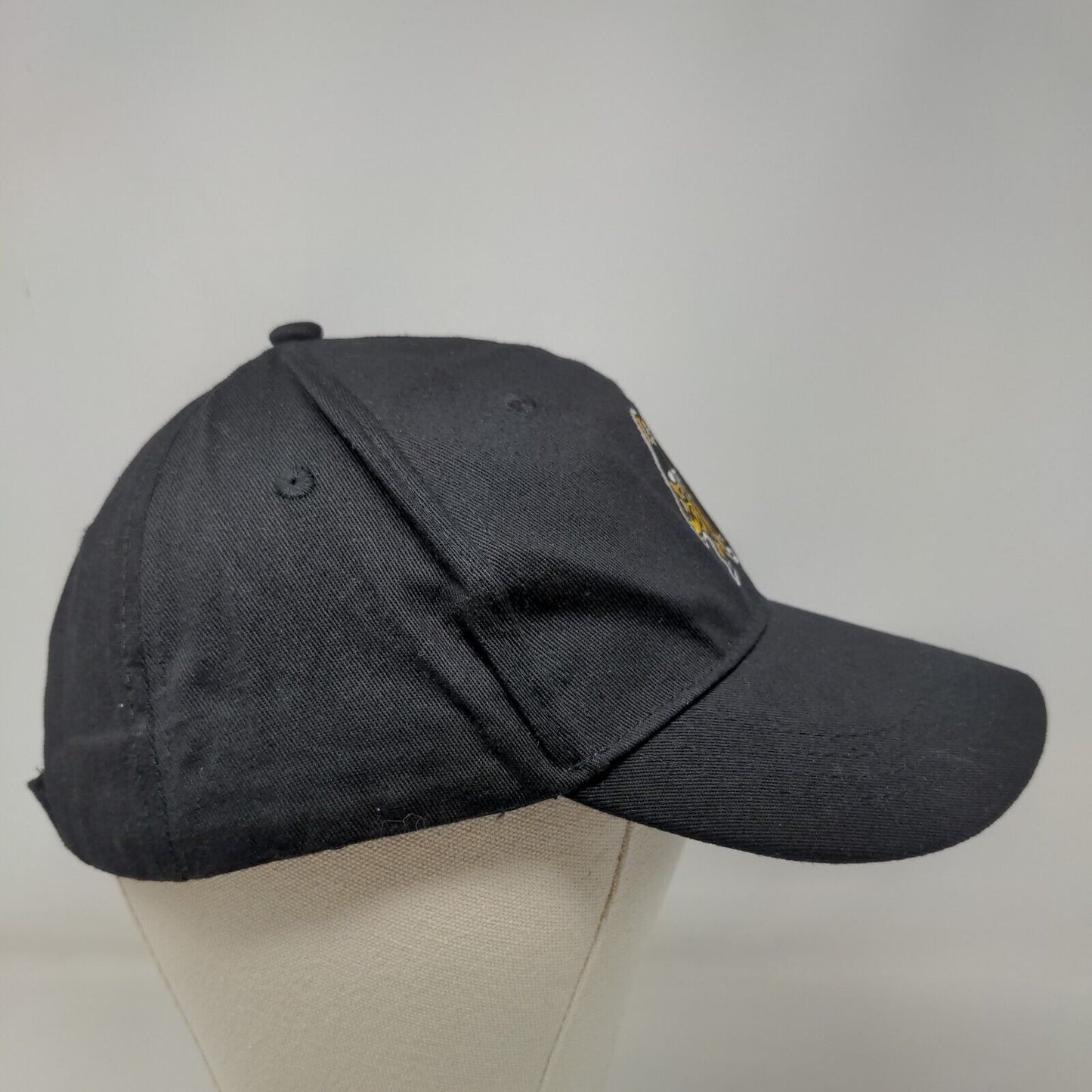 BWM Global Men's Strapback Hat Black Salt Lake Bees Embroidered Logo