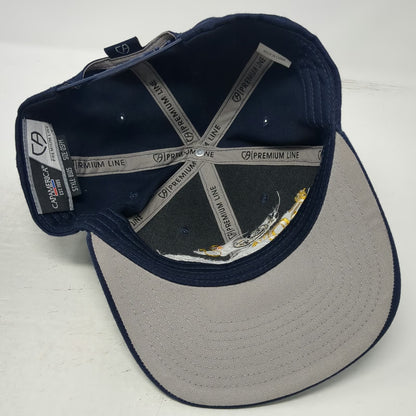 Cap America Snapback Blue One Size BIC Lighter 50th Anniversary 6 Panel Hat
