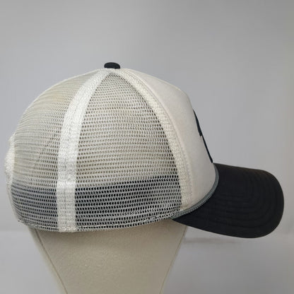 TaylorMade Trucker Hat White One Size Mesh Snapback Golf Rope Brim Script Logo