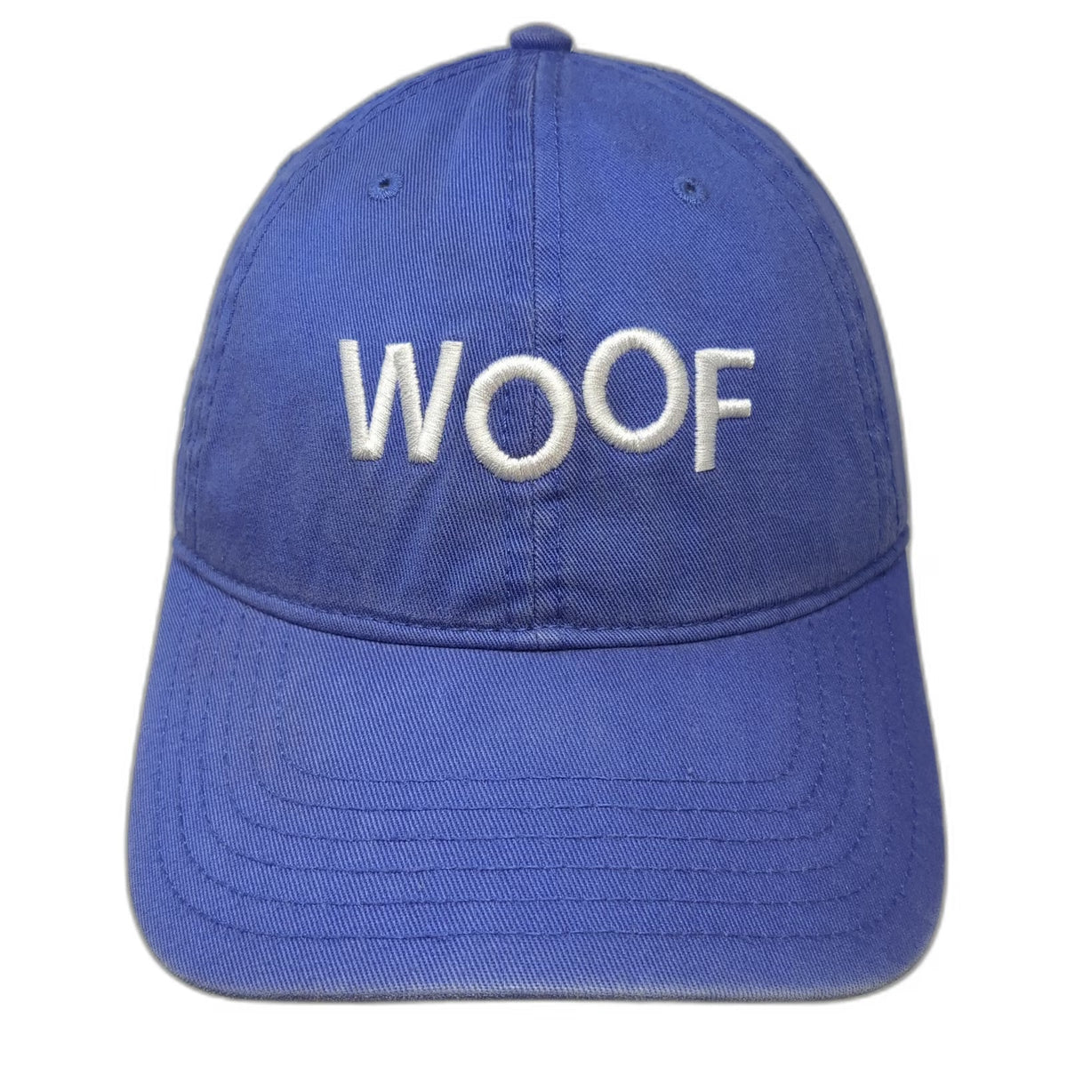 VCA Baseball Cap Blue One Size WOOF Pet CancerCare Slideback Hat Hope Unleashed