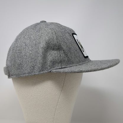 AS Colour Baseball Cap Gray One Size Sun Valley Idaho Moose Patch Wool Blend Hat
