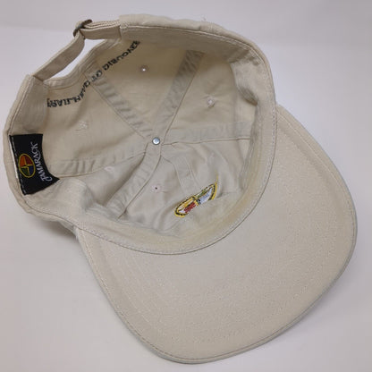 Tamarack Slideback Hat Tan One Size Embroidered Trailhead To Discovery