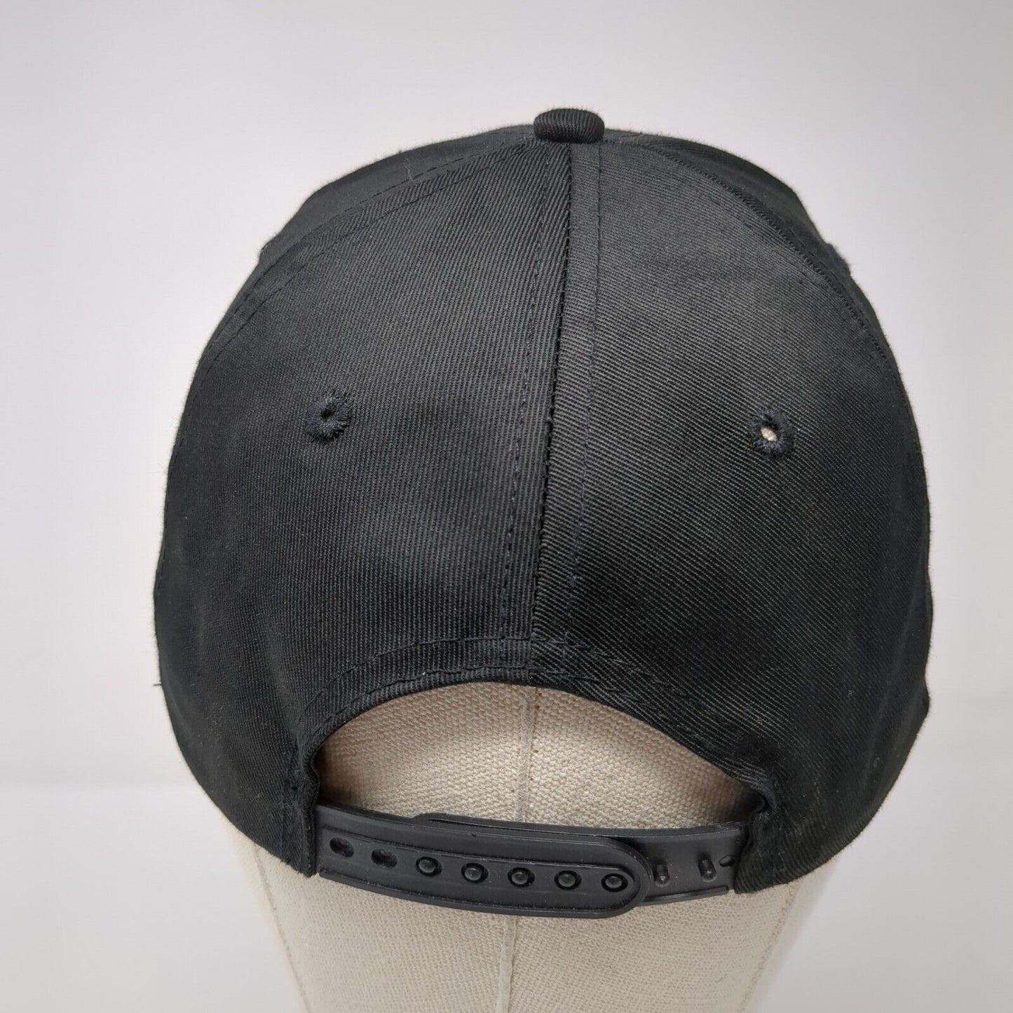 STIHL Snapback Hat Black OSFA Adjustable Embroidered 6 Panel Solid