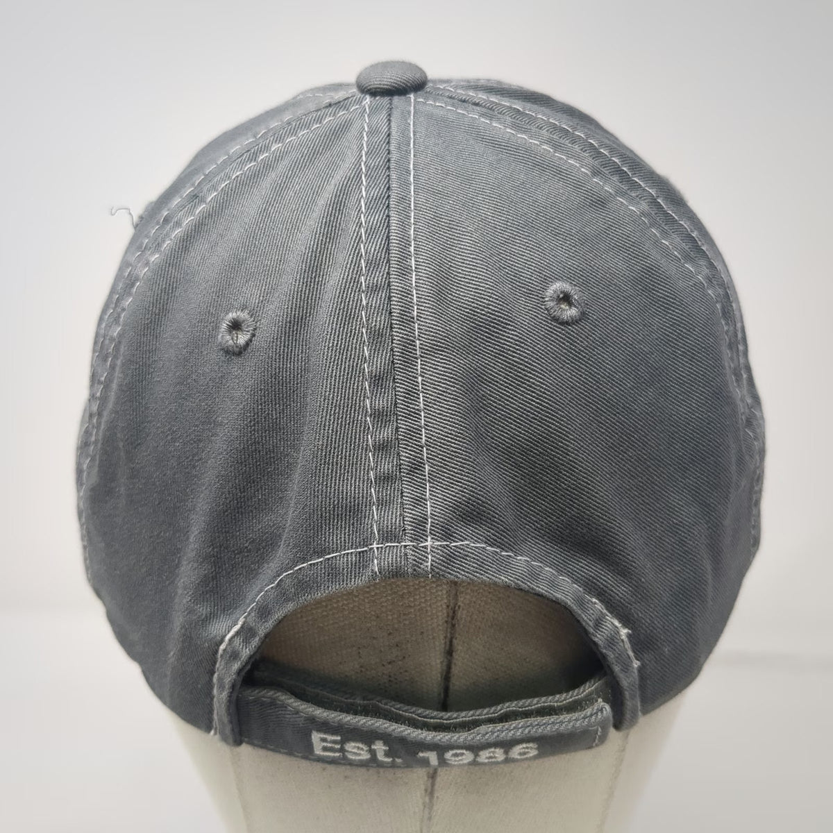 H3 Sportgear Sportsman's Warehouse Gray One Size Baseball Cap Strapback Hat Fish