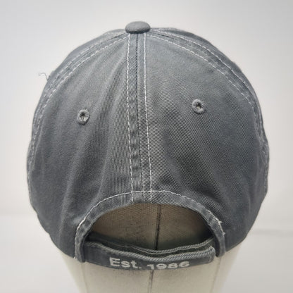 H3 Sportgear Sportsman's Warehouse Gray One Size Baseball Cap Strapback Hat Fish