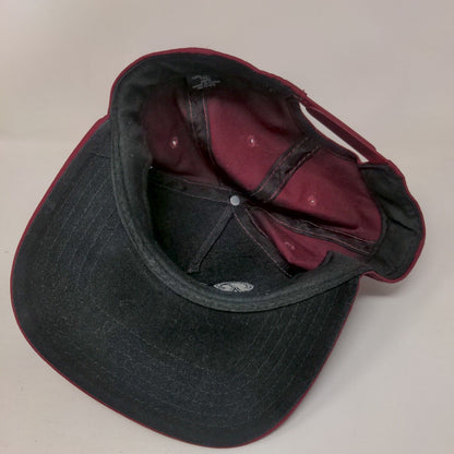 Authentic Primitive Snapback Hat Red OSFM Adjustable Embroidered 6 Panel