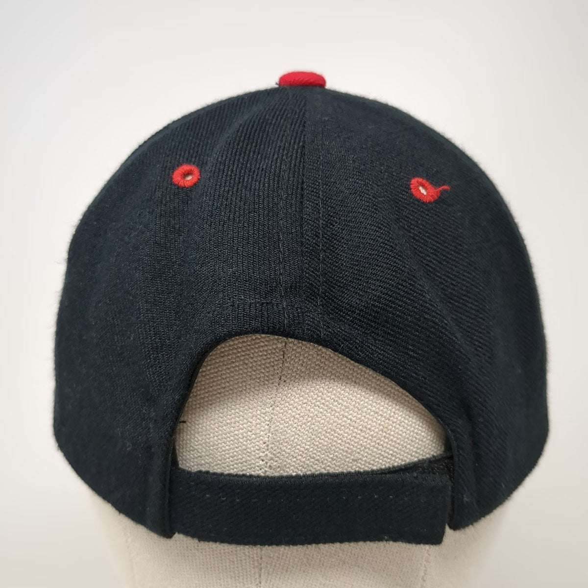 Czech Republic Flag Black One Size Baseball Cap Hat Acrylic Wool Red Underbill