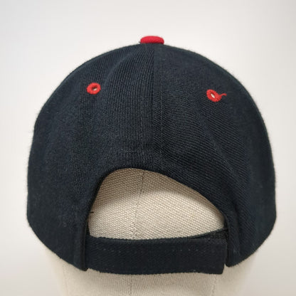 Czech Republic Flag Black One Size Baseball Cap Hat Acrylic Wool Red Underbill