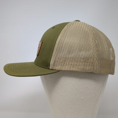 Yupoong Trucker Hat Green One Size Yota Mafia Mountains Offroad Mesh Snapback