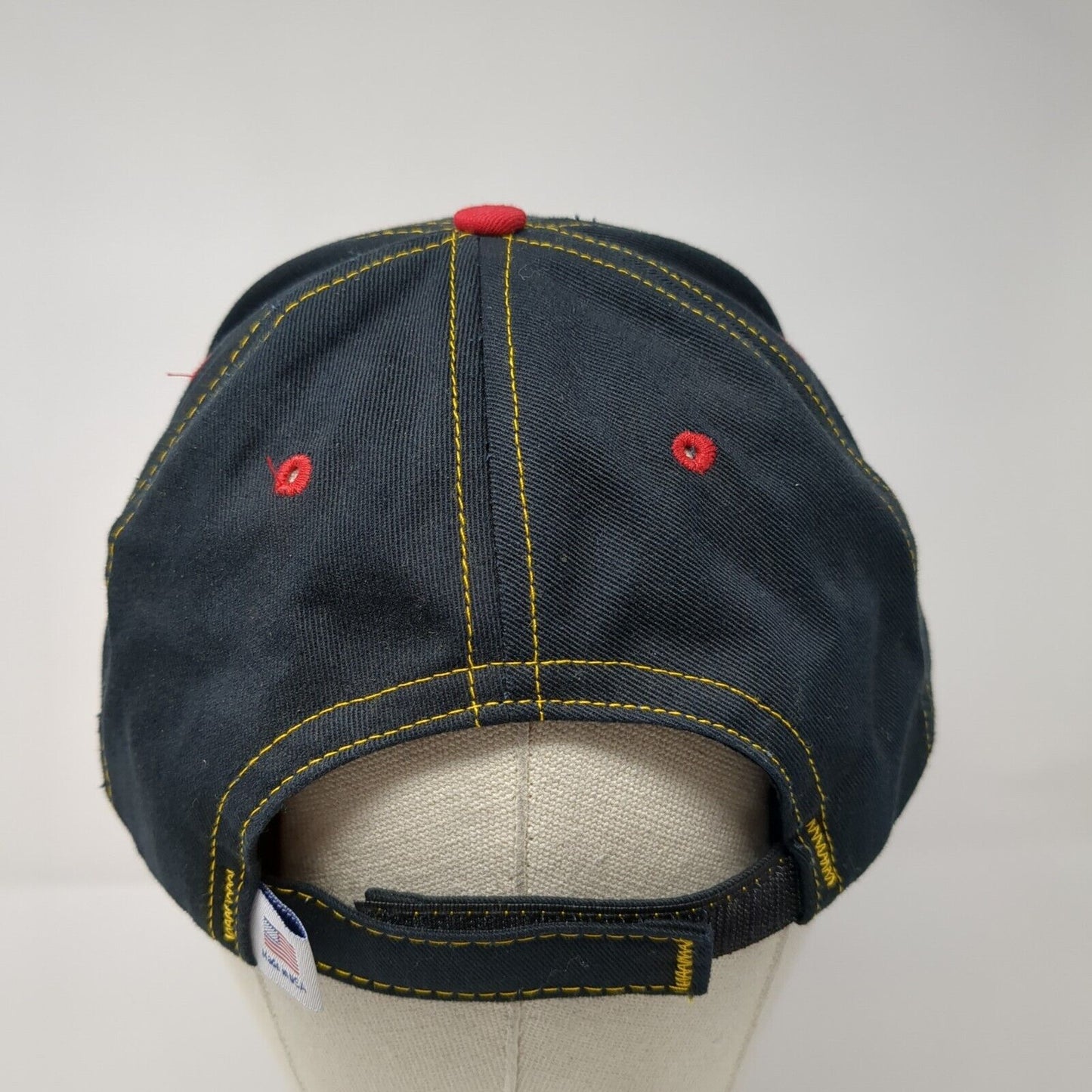 Friends of NRA Strapback Hat Blue One Size Adjustable Embroidered Pin