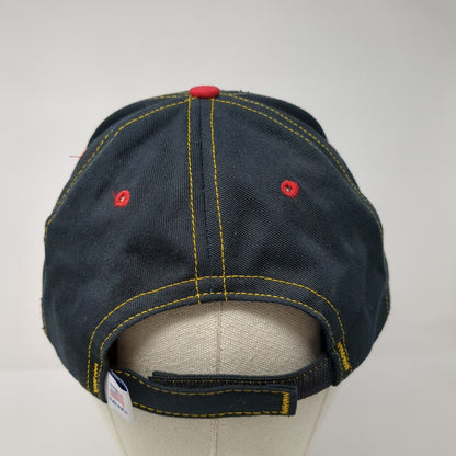Friends of NRA Strapback Hat Blue One Size Adjustable Embroidered Pin