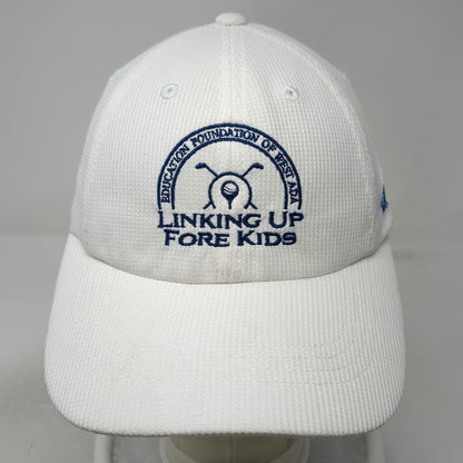 Port Authority Baseball Cap White Blue One Size Linking Up Fore Golf Hat