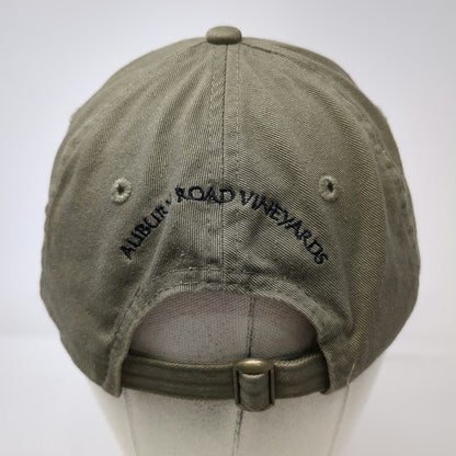 Baseball Cap Green One Size Auburn Road Vineyards Everything Matters Cotton Hat