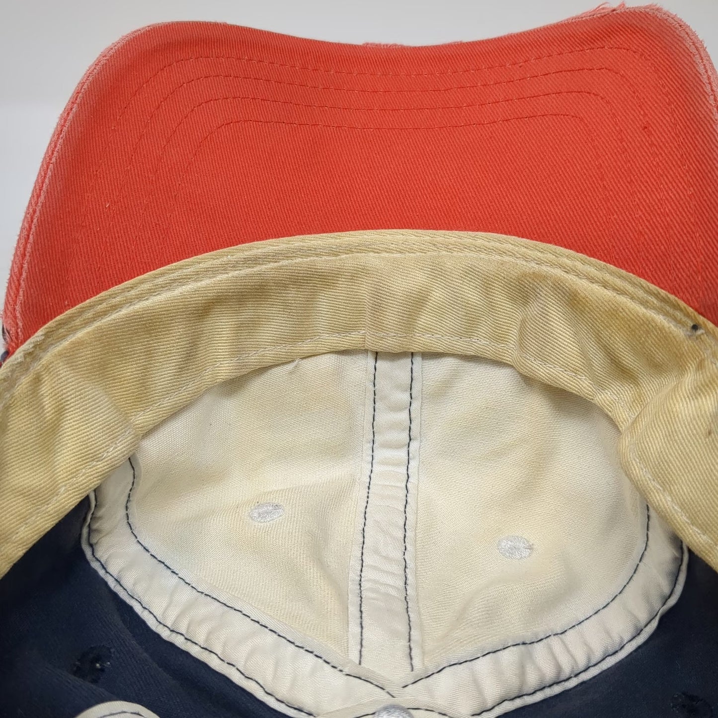 Nautica Slideback Baseball Cap Blue One Size Nautical Signal Flags Cotton Hat