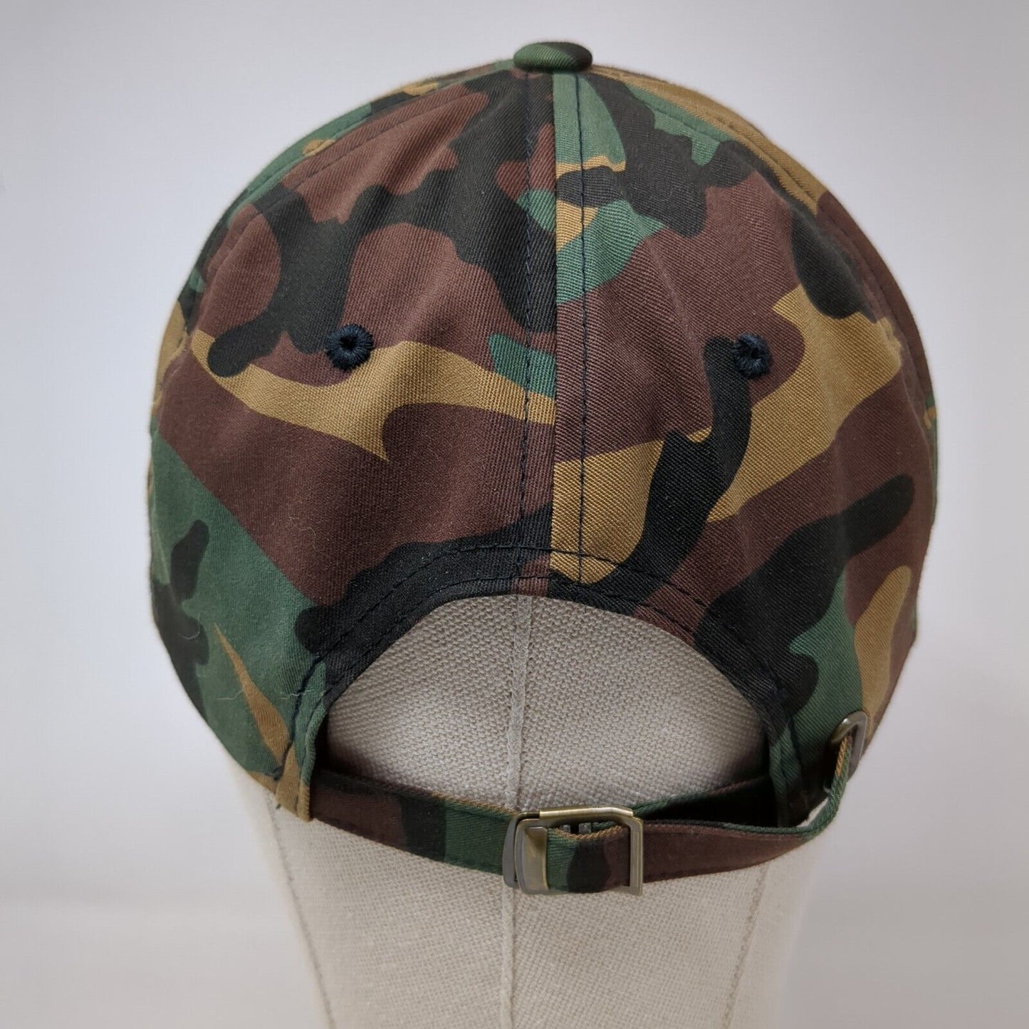 Yellowstone Dutton Ranch Slideback Hat Camo OSFA Embroidered Yupoong