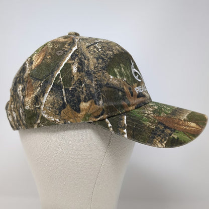 Realtree Snapback Green One Size Camo Embroidered Logo Forest Hunting Hat