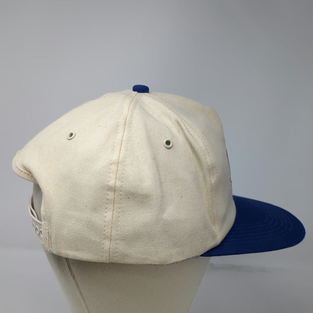 K-Products 5 Panel White Blue One Size Snapback Embroidered RPS Company Hat