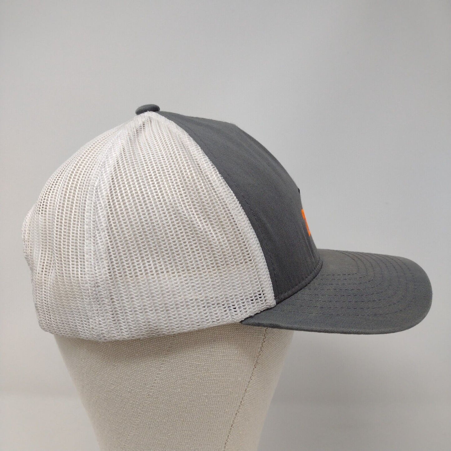 208 Bike Gear Snapback Trucker Hat Gray OSFA Mesh Back Pacific Headwear