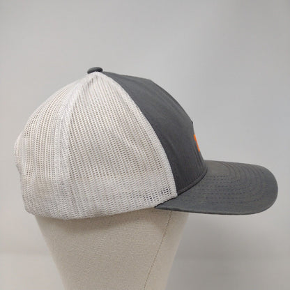 208 Bike Gear Snapback Trucker Hat Gray OSFA Mesh Back Pacific Headwear
