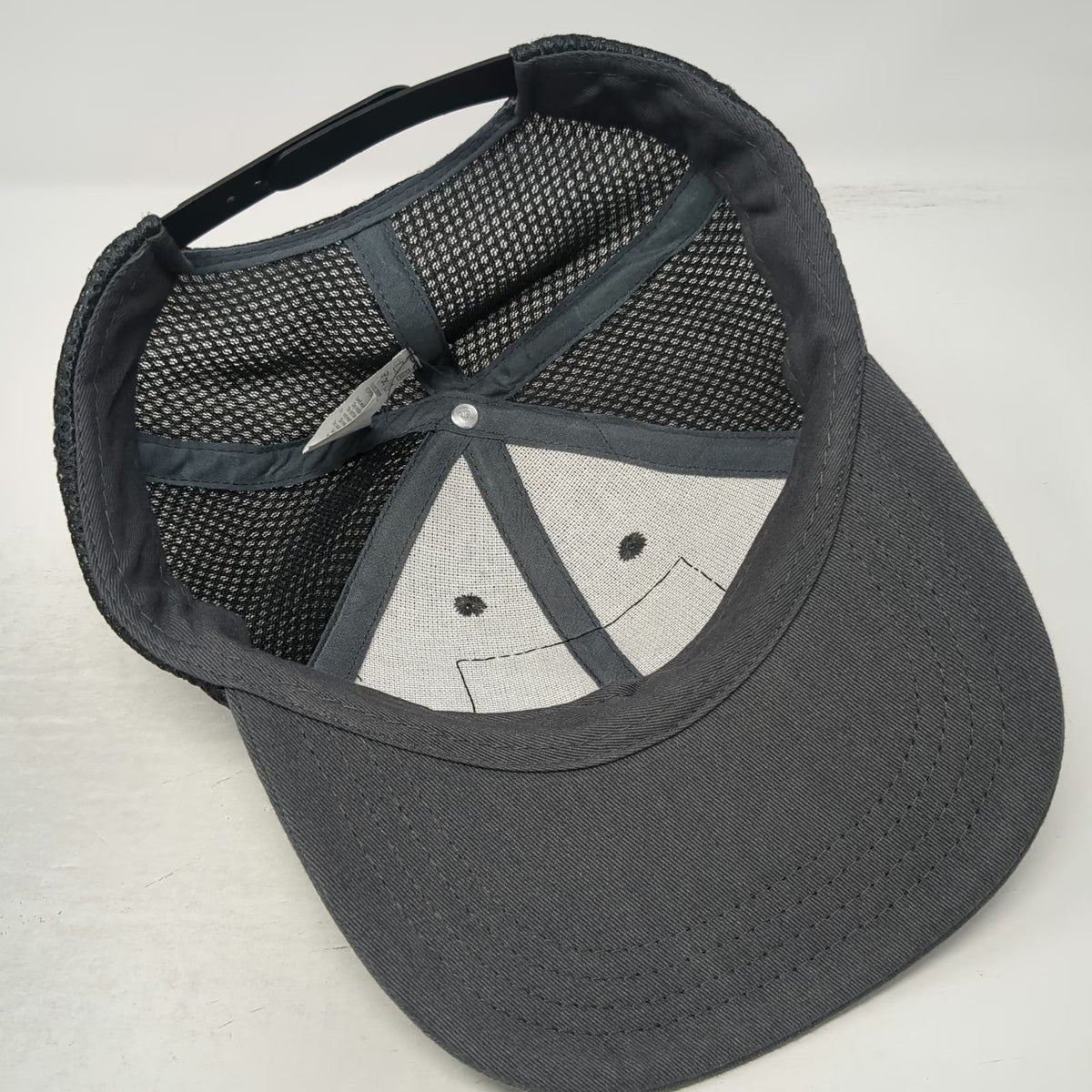 Bulleit Bourbon Trucker Hat Gray One Size Local Bar Sundays Mesh Back Snapback