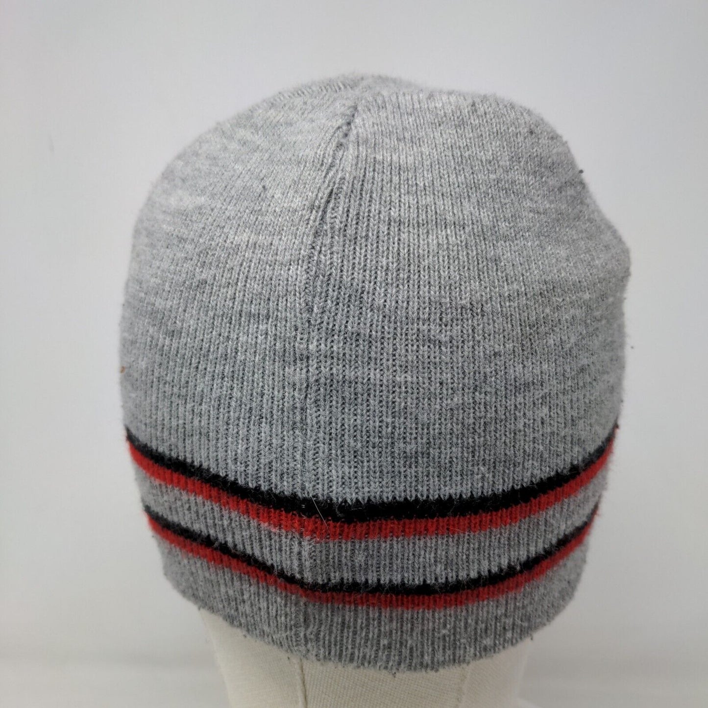 Marvel Kids Boy's Knit Spider Man Beanie Cap Hat Gray Size OSFM Embroidered Logo