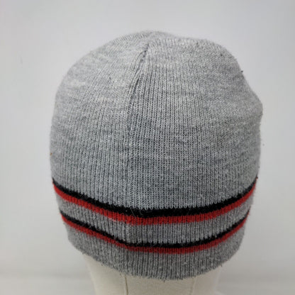 Marvel Kids Boy's Knit Spider Man Beanie Cap Hat Gray Size OSFM Embroidered Logo