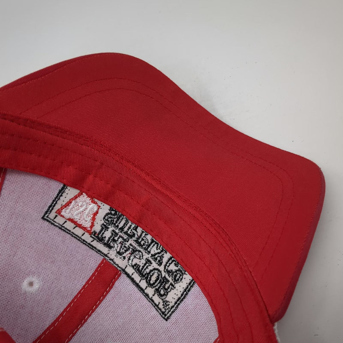 Tractor Supply Co Trucker Hat Red One Size Snapback Mesh Patch Logo Cotton