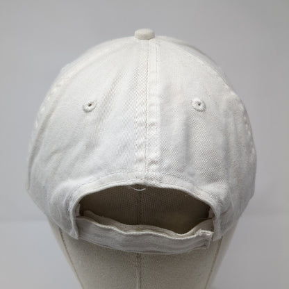 Idaho Western Inc. Strapback Hat White OS Adjustable Embroidered Port & Company