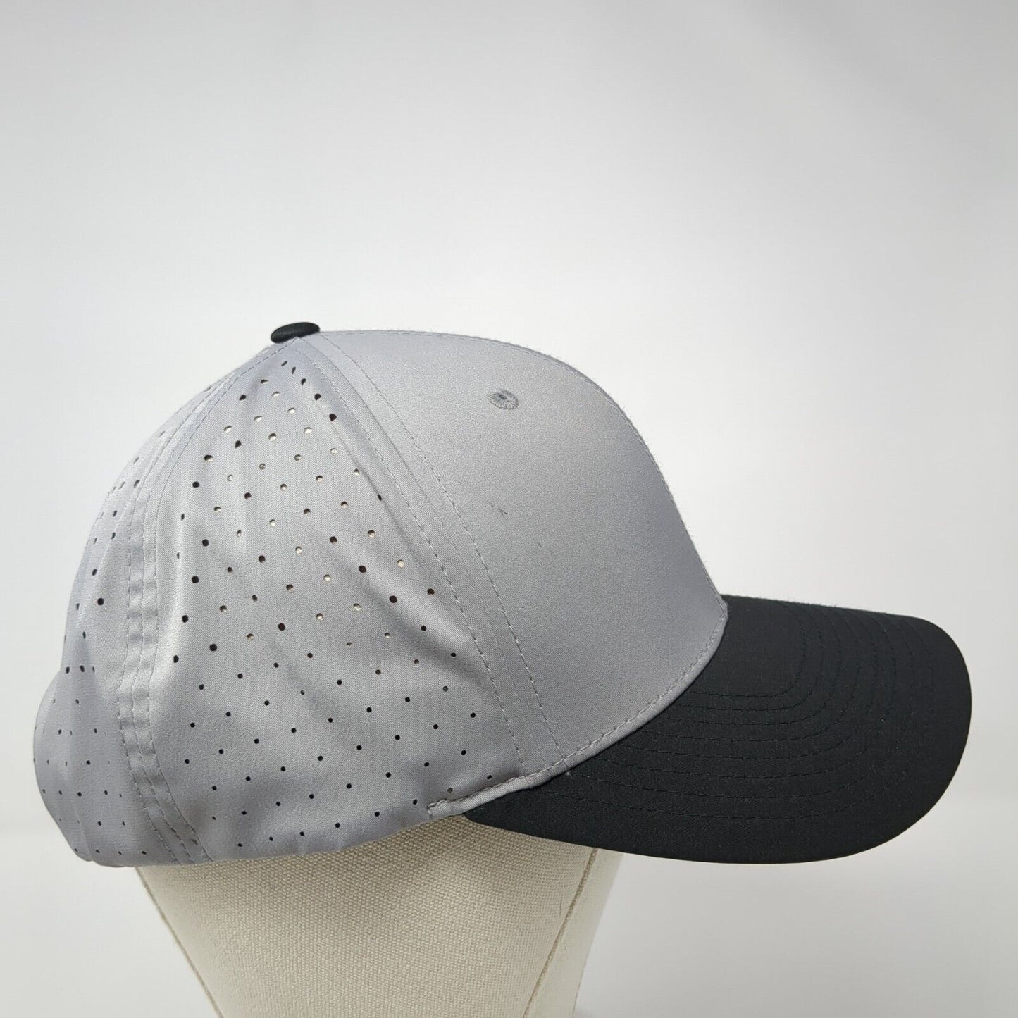 Power Plus Inc Idaho Snapback Hat Gray M/L Flexfit Breathable Richardson