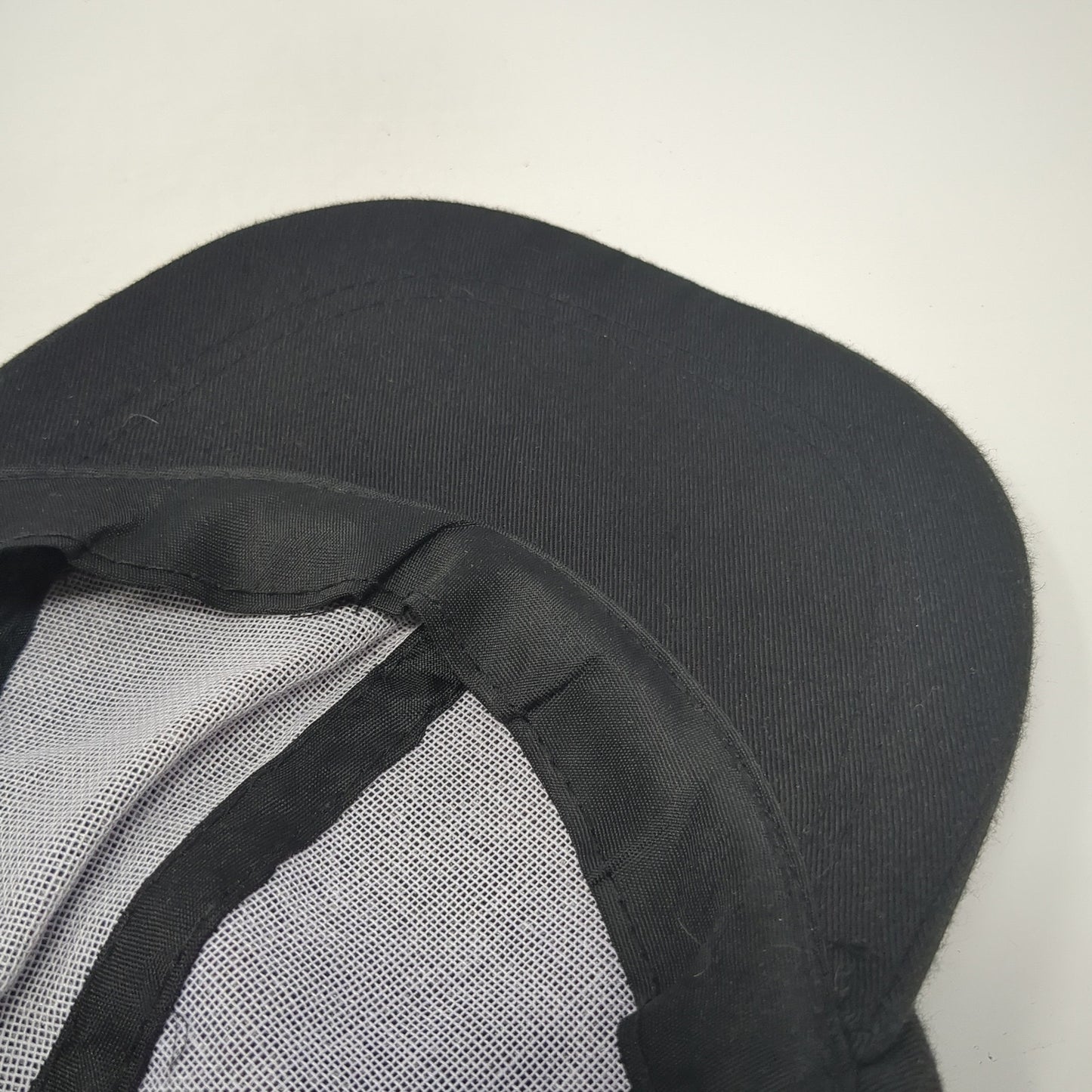 Unbranded Strapback Baseball Cap Black One Size Adjustable 6 Panel Blank