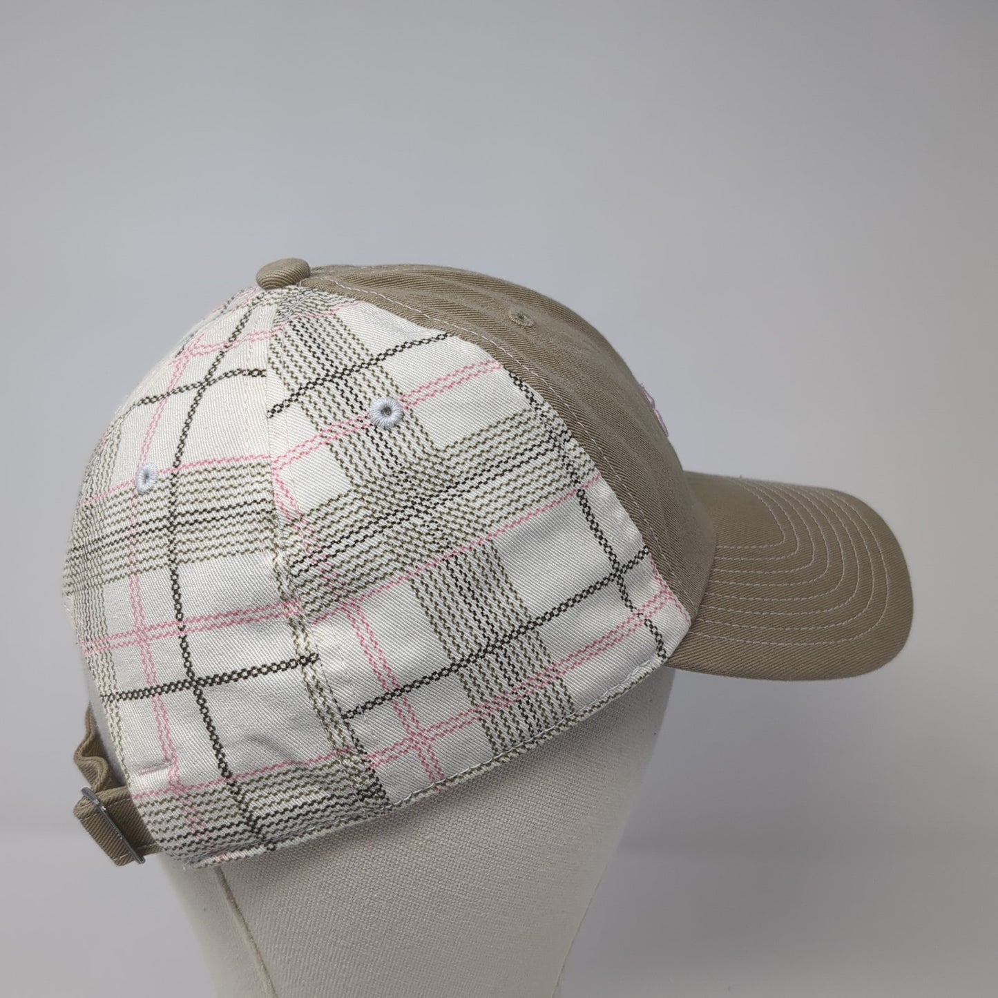 Adidas 3 Stripes Slideback Hat Multicolor One Size Plaid Always Cool